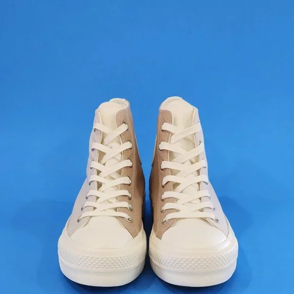 Converse CTAS Hi Lift Tri-Panel Hemp & Desert Sand Platform Sneakers A01581C NWT - Picture 6 of 6